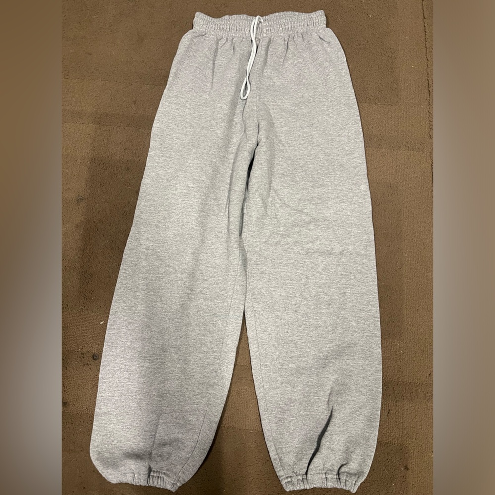 Comfy gray sweats